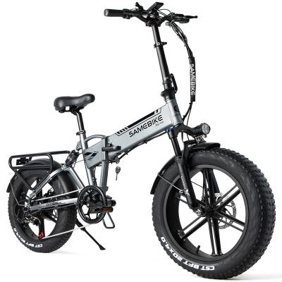 China Warranty 500W 20 Inch 7S Aluminum Alloy Dirt Frame Electric Mountain Bike Overseas Fat Mountain Aluminum Flat Tire for sale