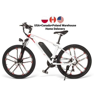 China Aluminum Alloy 48v/8ah500w Usb2.0 21s LCD Meter Spoke Rim Electric Mountain Bike for sale