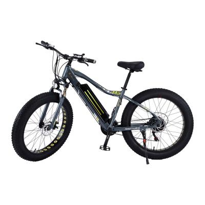 China Electric Aluminum Alloy Adult E-cycle Bicycle Bicicle On Sale 26*4.0 Inch Fat Tire Cycle Electric Mountain Bikes for sale