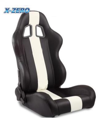 China Adjustable Custom Racing Seats With Rails And Logo for sale