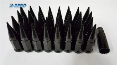 China Racing Black Tuner Lug Nuts Offroad Spike Lug Nut For DODGE RAM 2500 3500 for sale