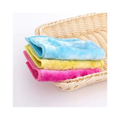 China New High Quality Custom Made Microfiber Wood Fiber Cloth Oil Free Cloth Oil Free Cleaning Cloth for sale