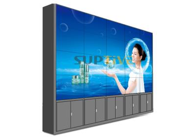 China Wall Mounting Narrow Bezel LCD Video Wall Advertising HD Interface / DVI VGA DP Input for sale