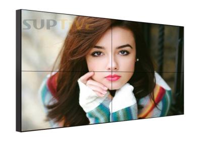 China 3x3 Video Wall Screens / 9 Screen Video Wall HD With Ultra Narrow Bezel for sale