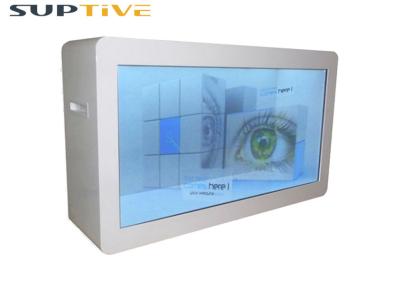 China Professional Transparent LCD Showcase Desk Top / Wall Mount / Stand Alone Installation for sale