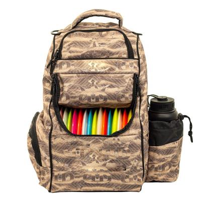 China Outdoor Sport Outdoor Sport Water Bottle Pocket Custom Golf Disc Golf Backpack Bags for sale