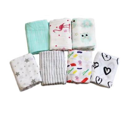 China Comfortable Whole Bamboo Muslim Two-Layer Gauze Newborn Wraps Newborn Baby Wraps Cotton Breathble Supplies Cover Blankets Wraps Wraps for sale