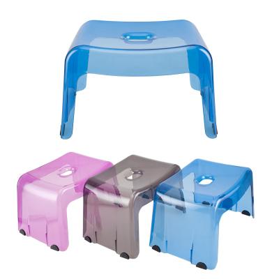 China Wholesale Environmental Protection Children Sneak Home Living Room Small Stool Non-slip Short Plastic Stool Chair for sale