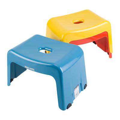 China Environmental Protection Stackable Bath Toilet Kids Sitting Round Plastic Stool for sale