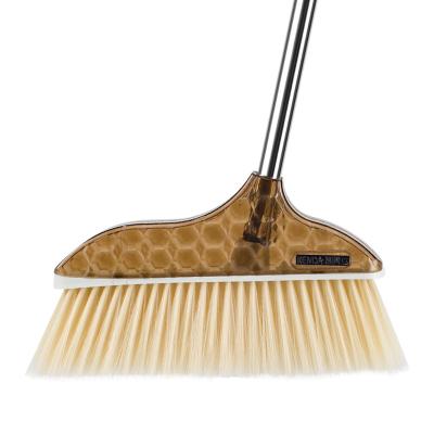 China Floor cleaning environment friendly and durable household cleaning set with multicolored brooms and dustpans for sale