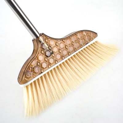 China Home Windproof Retractable Broom Cleaning Brush Broom and Broom Dustpan and Silicon Dustpan Set Kitchen Tool Kit for sale