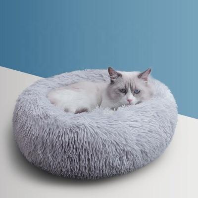 China Sustainable New Arrival Luxury Pet Bed Plush Cat Bed for sale