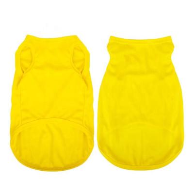 China Viable Wholesale Price Large Vest Dog Clothes Summer Dog Vest for sale