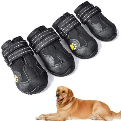 China Viable Wholesale Waterproof Dog Pet Boots Paw Shoes Dog for sale