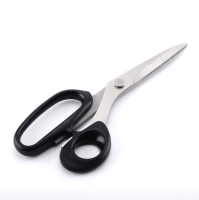 China Fabric /Sewing Shears Scissors for Cutting Fabric Cutting 8.5 Inch Carbon Steel Plastic Tailor's Black Handle Dressmaker's Shears for sale