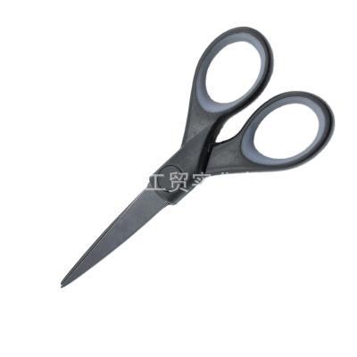 China Universal Non-Cut Stick Coating Student Stationery Special Scissors for sale