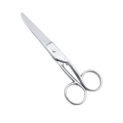 China Universal Stainless Steel Wire Removal Scissors Eyebrow Nose Trimmer Household Eyebrow Knife Beauty Clipping Scissors for sale