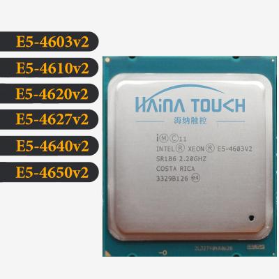 China Original Intel Xeon E5-4603v2 4610v2 4620v2 4627v2 4640v2 4650v2 server processor FCLGA2011 for sale