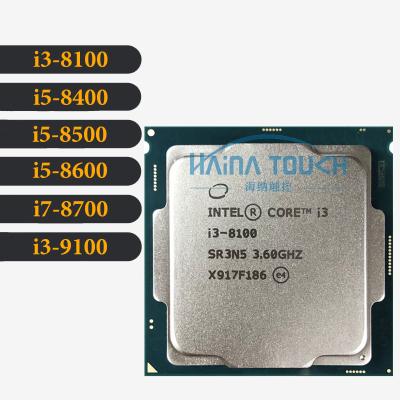 China Server Intel Core i3-8100 9100 i5-8400 8500 8600 i7-8700 i3 i5 i7 Processor LGA Processor 1151 for sale