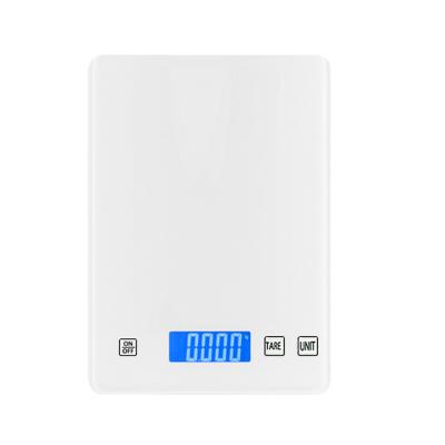 China Food Weight Measuring Novation Nutritional Launchkey Smart Glass Scale 22lb / 10 Kg Kitchen Food Electronic Glass Scale for sale