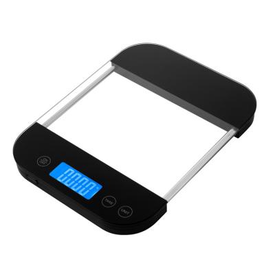 China Kitchen Food Weighing Tempered Glass 15kg Wholesale Smart Electronic Scales Kitchen Food Scale for sale