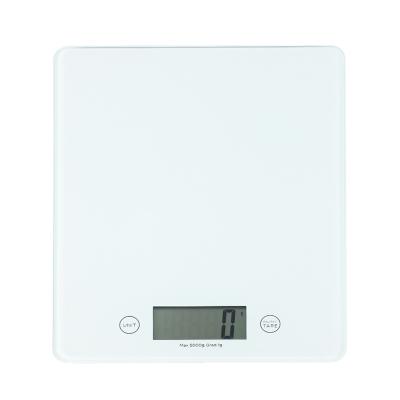 China Food Weight Measuring Smart Electronic Kitchen Food Tempered Glass Nutritional Scale 10kg for sale