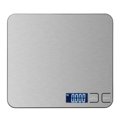 China Weight Measuring LCD Display 10Kg 1G Digital Wall Mounted 5Kg Kitchen Scale Precise Balance for sale