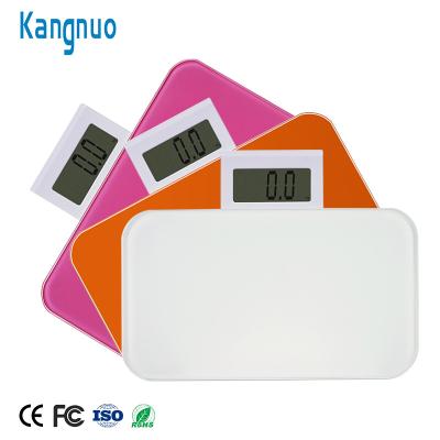 China Safety Glasses ABS Tempered Glass 180Kg 5MM Tempered Household Branded Digital Bathroom Weight Scale With Battery for sale