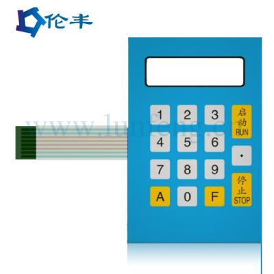 China Industrieanpassbare wasserdichte Membran-Tastatur Strom ≤ 100 ma Spannung Dc 5v zu verkaufen