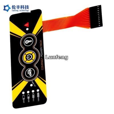 China Electric Backlight Membrane Switch With PET Material And Operating Force 50g To 500g zu verkaufen