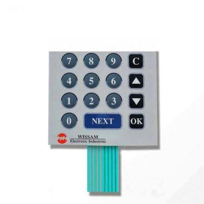 China Single/Double/Multi-layer Circuit Metal Dome Tactile Switch with Temperature Range of -30°C To 80°C for sale