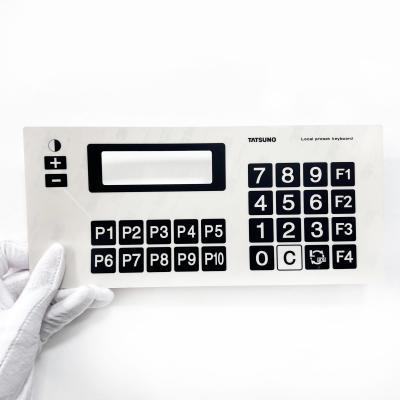 China Lifespan 1-3 Million Times 3M Adhesive Membrane Switch Cover Customized Design for Optimal Performance for sale