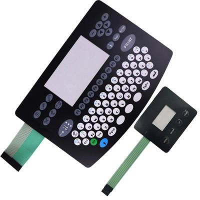 China Customized Industrial PC/ABS Membrane Switch Overlay for Customized Design for sale