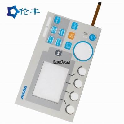 China Flex Tail FPC Membrane Switch PET V200 3M468 Membrane Control Panel for sale