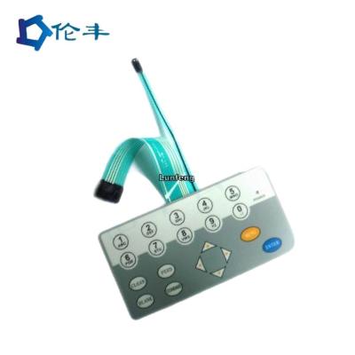 China Metal Dome Control Panel Overlay for sale