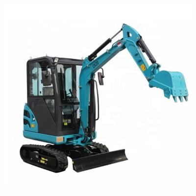 China Hotels price cheap Chinese mini excavator 2 ton small crawler digger excavator 1ton for sale for sale