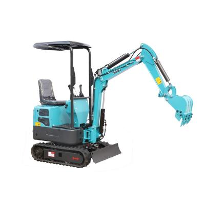 China China Hotels Mini Excavator Small Digger 1 Ton Excavator With Rubber Track for sale