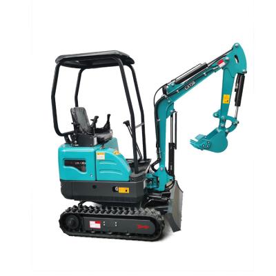 China Factory Small Crawler Hydraulic Excavator 1.5t Kubota Mini Excavator Machine Price for sale