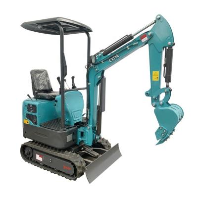 China Factory Mini Small Micro Crawler Digger Excavators Machine 1.5 Ton Mini Excavator for sale