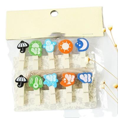 China China Weather Mini Wooden Clothes Pegs Wooden Clip Photo Hot Sale Colorful Durable Clip for sale