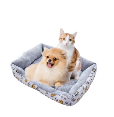 China New Arrival Dog Cat Bed Mattress Hot Sale Indoor Pet House Bed Super Soft Durable Washable Luxury Pet Room Indoor Cats for sale