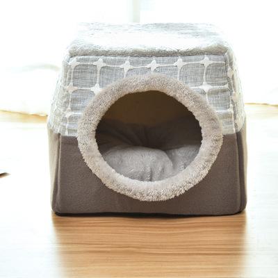 China Multi Viable Colors Portable Comfortable Pet Bed Cat Bed For Dogs Cats Pet Nest Bed for sale