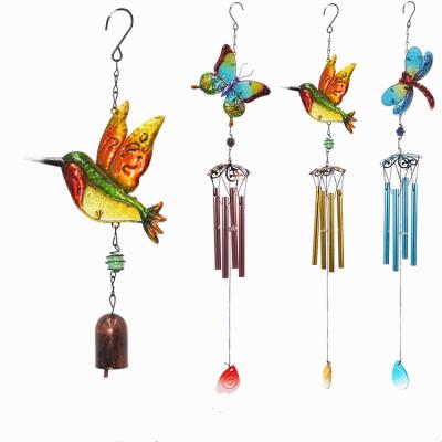 China New Durable Fashion Rings Brass Wind Bells Small Outdoor Garden Memorial Wind Chime Wind Rings For Outdoor for sale