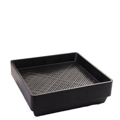 China Durable High Quality Black Garden Seed Starters Grow Trays Plastic Mesh Seedling Tray Plastic for sale