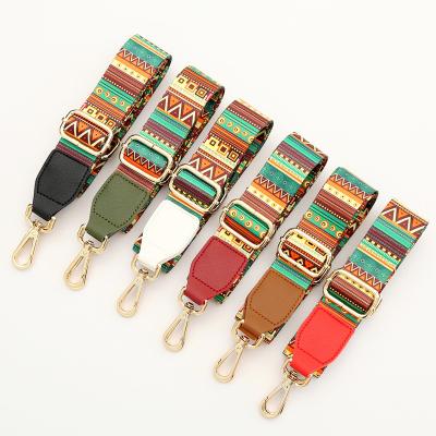 China Durable Adjustable Replaceable Durable Handbag Accessories Fashion Nylon Strap For Bag Wide Shoulder Strap for sale