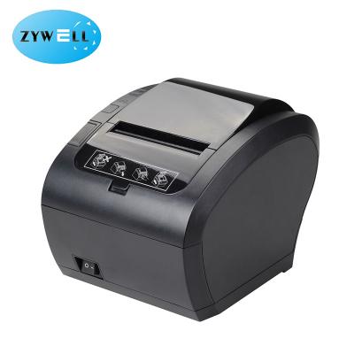 China Zywell black and white best of sale pos thermal printer 80mm bluetooth printer receipt thermal printer for sale