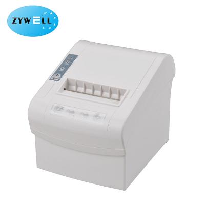 China ZY803 USB and LAN Receipt Thermal Printer Bill Printer Black and White Thermal POS for sale