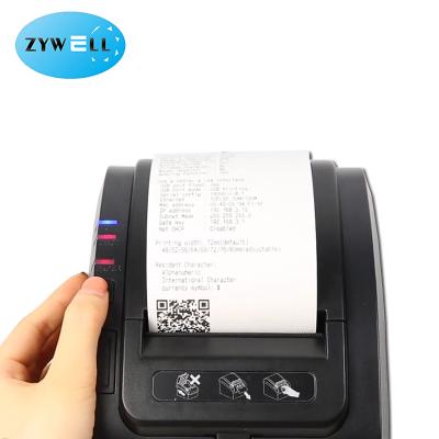 China Black Durable POS Thermal Receipt Printer 80mm Thermal Invoice Printer for sale