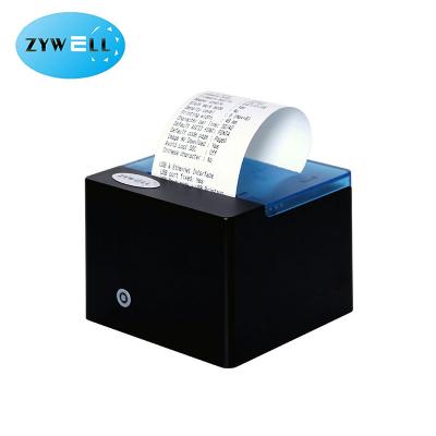 China 58mm Win thermal printer mini portable USB port black and white 7 8 10 xp tech support phone pocket printer for sale