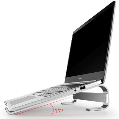 China Adjustable High Quality Laptop Extender Metal Stand Laptop Aluminum Alloy Stable (Waist) Protective Cooling Stand for sale